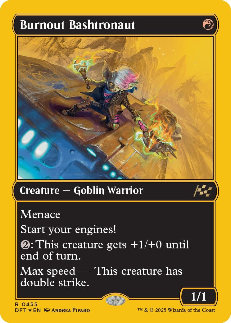 Image for Burnout Bashtronaut (First-Place Foil) (455) - Magic: The Gathering