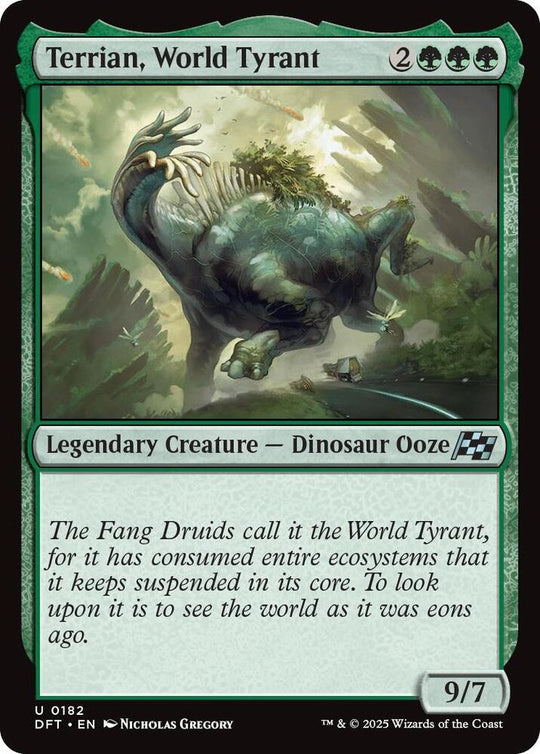Image for Terrian, World Tyrant (182) - Magic: The Gathering