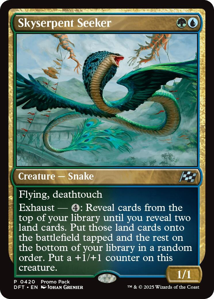 Image for Skyserpent Seeker (420) - Magic: The Gathering