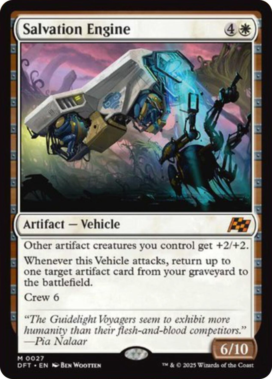 Image for Salvation Engine (27) (DFT) - Magic: The Gathering