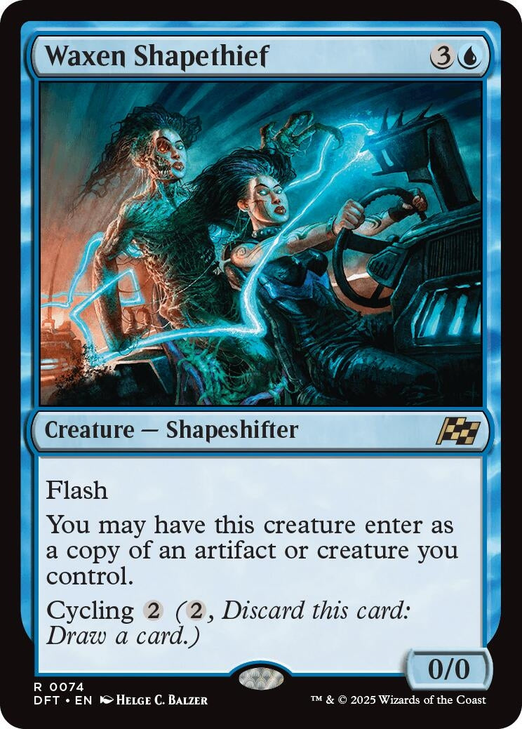 Image for Waxen Shapethief (74) (DFT) - Magic: The Gathering
