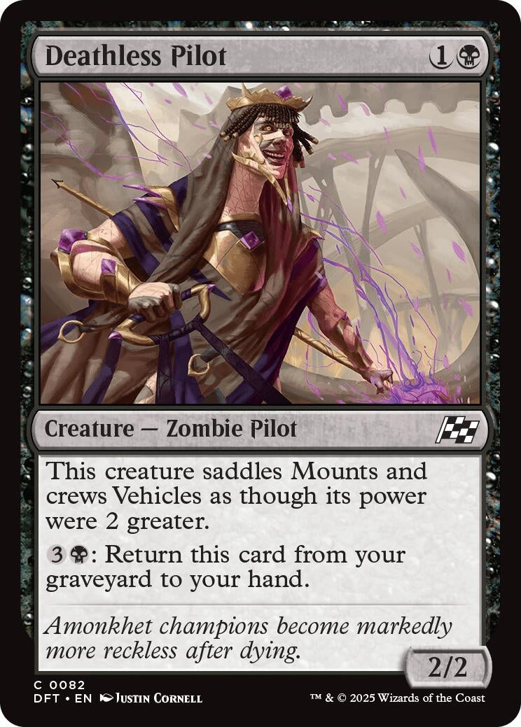 Image for Deathless Pilot (82) (DFT) - Magic: The Gathering
