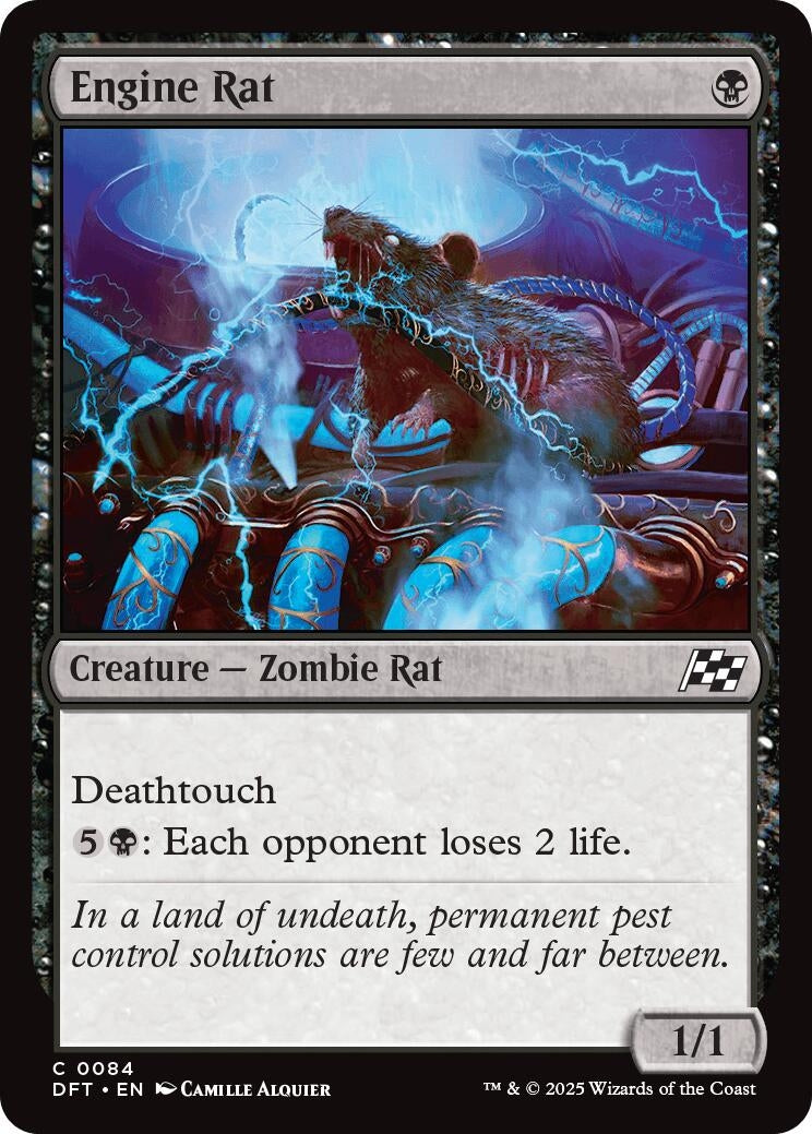 Image for Engine Rat (84) (DFT) - Magic: The Gathering