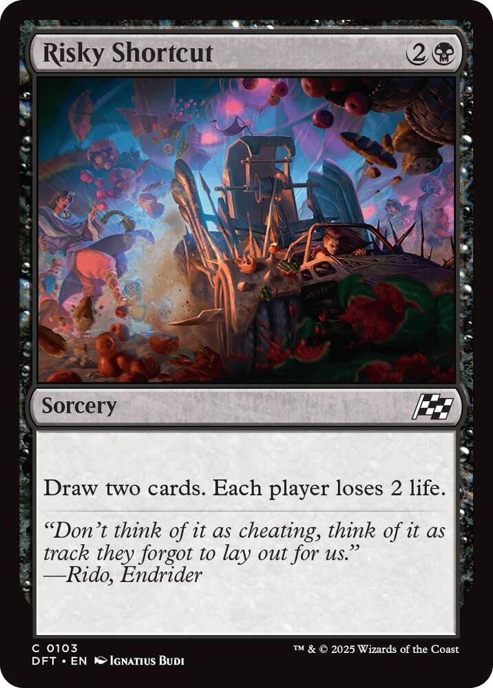 Image for Risky Shortcut (103) - Magic: The Gathering