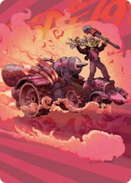 Image for Burner Rocket Art Card (41) (ASDFT) - Magic: The Gathering