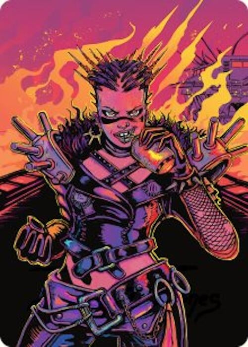 Image for Far Fortune, End Boss Art Card (2/54) (2) (ASDFT) - Magic: The Gathering
