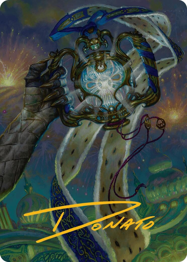Image for The Aetherspark Art Card (Gold-Stamped Signature) (29) - Magic: The Gathering