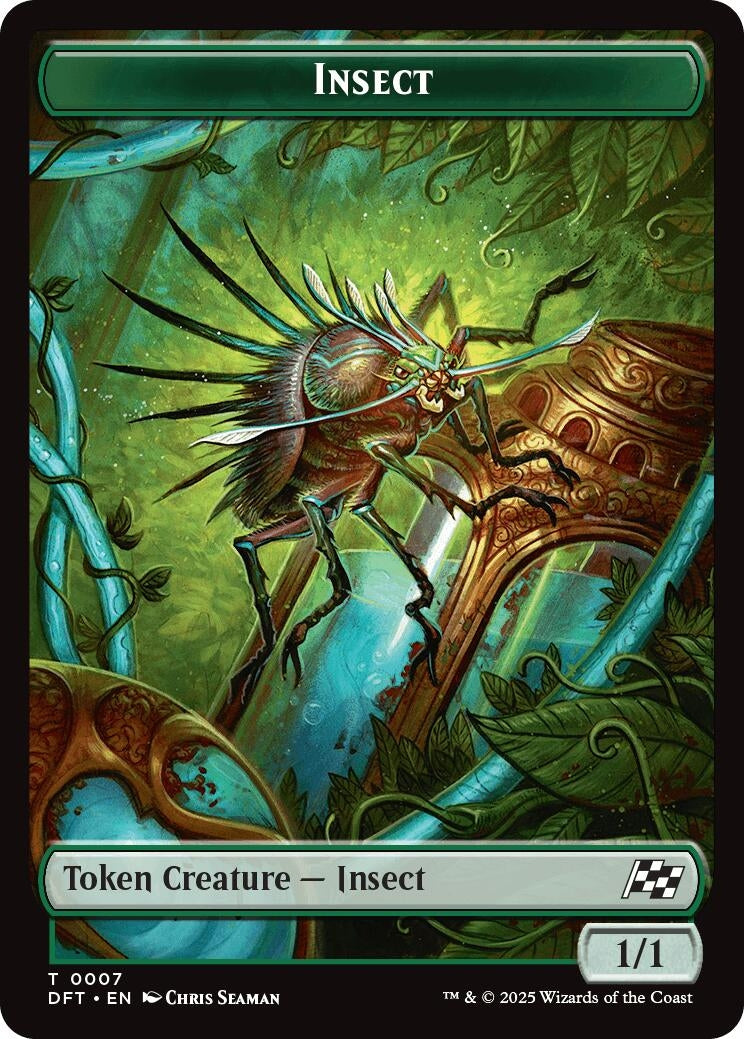 Image for Insect // Elephant Double-Sided Token (7 // 6) (DFT) - Magic: The Gathering