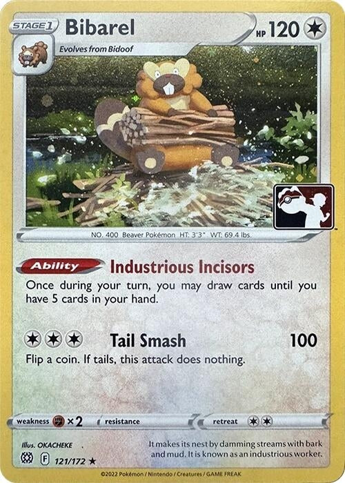 Image for Bibarel - 121/172 (Cosmos Holo) (121/172) - Pokemon