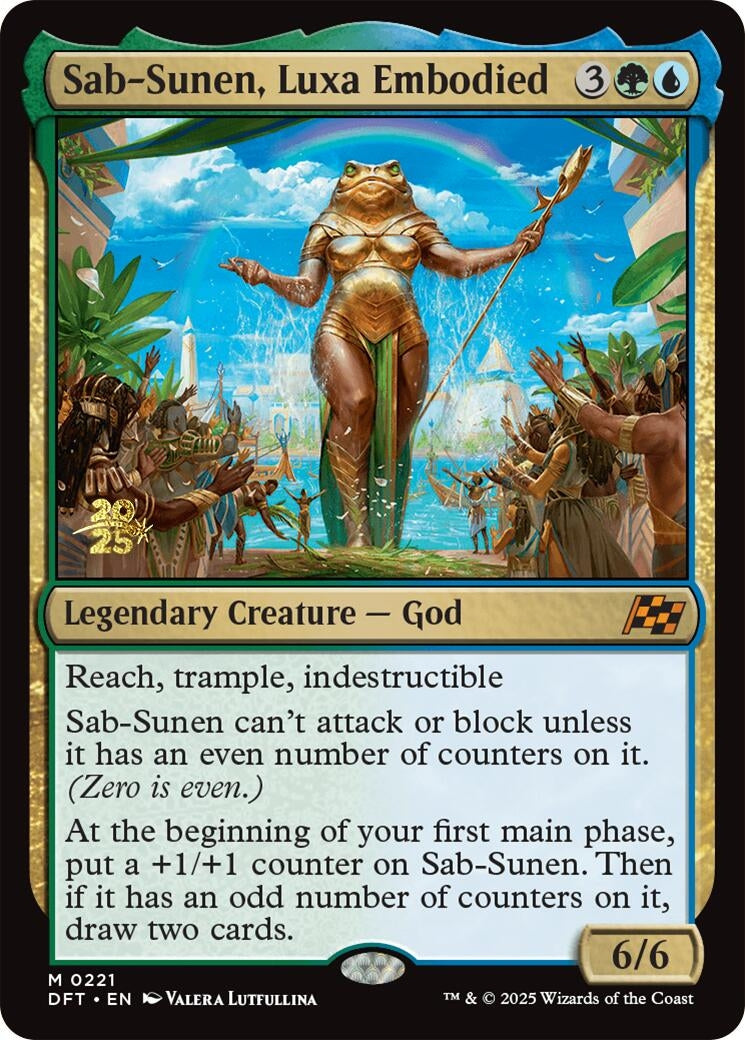 Image for Sab-Sunen, Luxa Embodied (221) - Magic: The Gathering