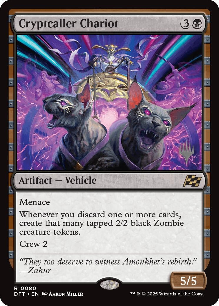 Image for Cryptcaller Chariot (80) - Magic: The Gathering
