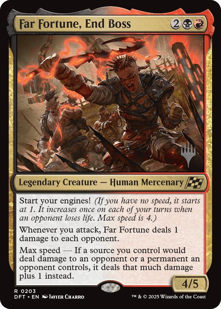 Image for Far Fortune, End Boss (203) - Magic: The Gathering