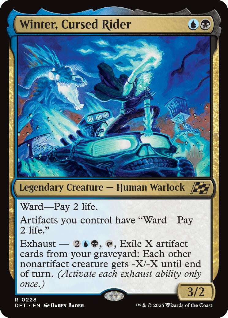 Image for Winter, Cursed Rider (228) - Magic: The Gathering