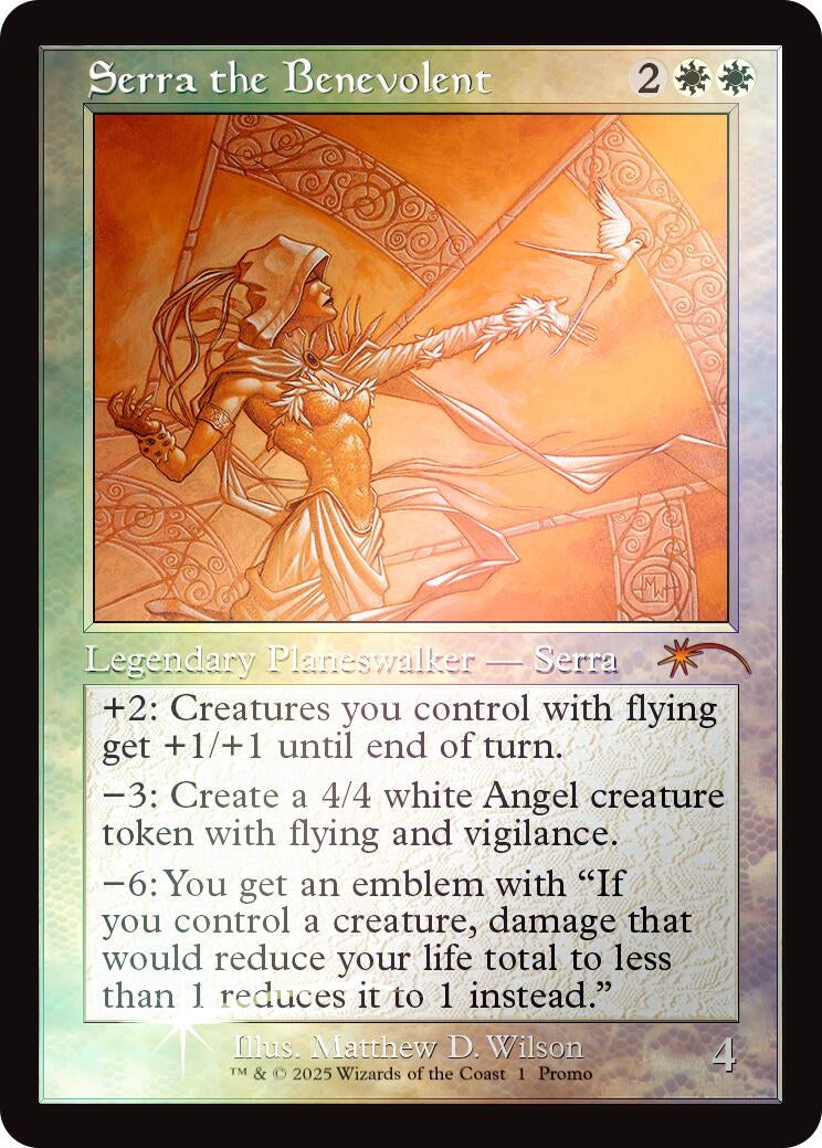 Image for Serra the Benevolent (Retro Frame) (1) - Magic: The Gathering