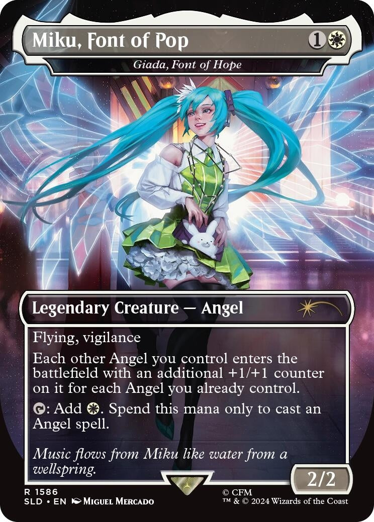 Image for Miku, Font of Pop - Giada, Font of Hope (1586) - Magic: The Gathering