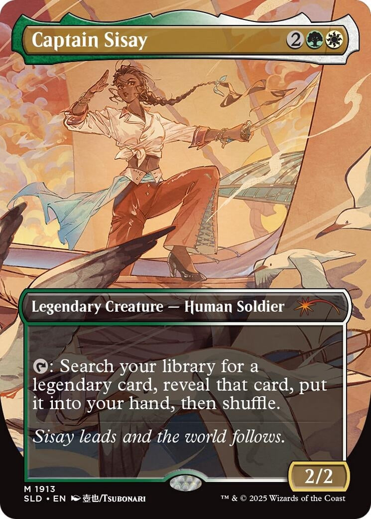 Image for Captain Sisay (1913) (1913) - Magic: The Gathering