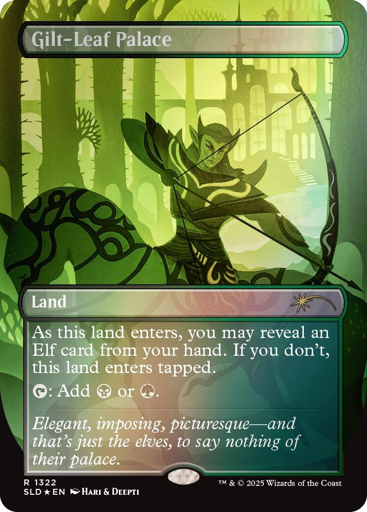 Image for Gilt-Leaf Palace (Rainbow Foil) (1322) - Magic: The Gathering