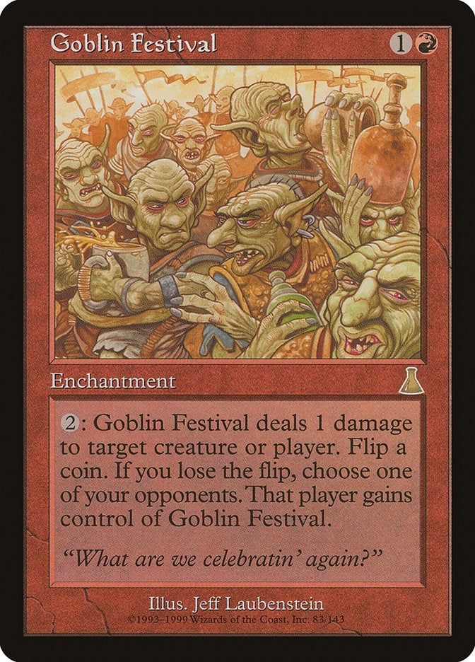 Image for Goblin Festival (83) - Magic: The Gathering