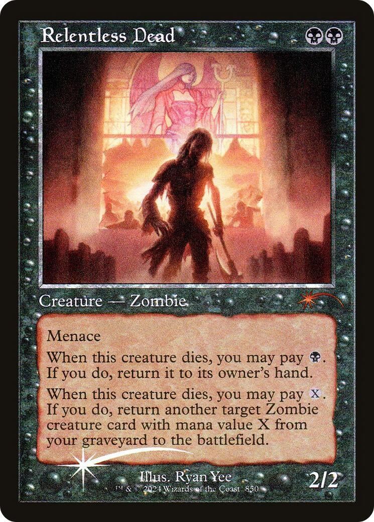 Image for Relentless Dead (Retro Frame) (850) - Magic: The Gathering