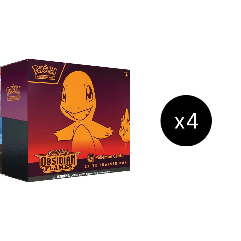Image for Obsidian Flames Pokemon Center Elite Trainer Box Case (Exclusive) - Pokemon