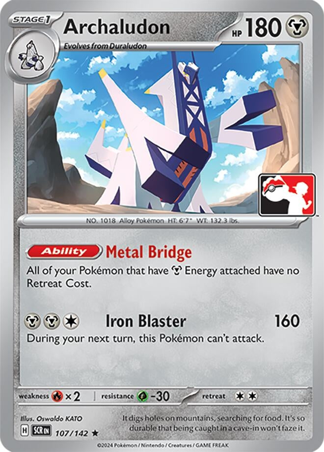 Image for Archaludon (107/142) - Pokemon