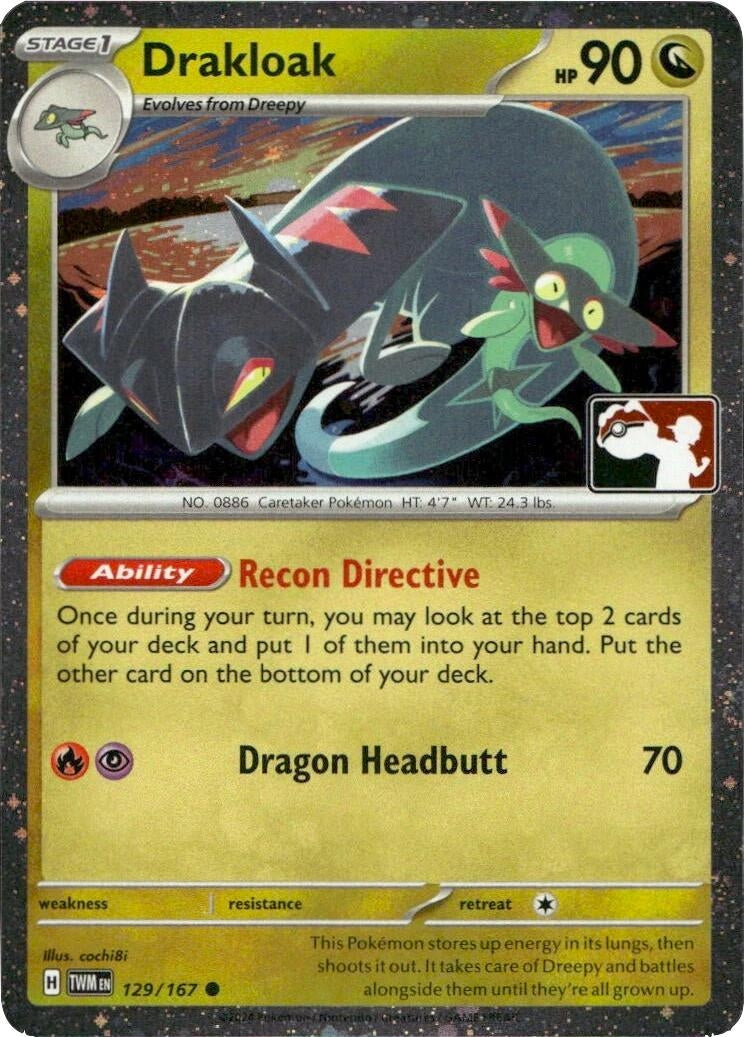 Image for Drakloak - 129/167 (Cosmos Holo) (129/167) - Pokemon