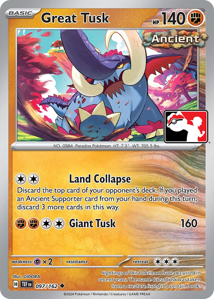 Image for Great Tusk (097/162) - Pokemon