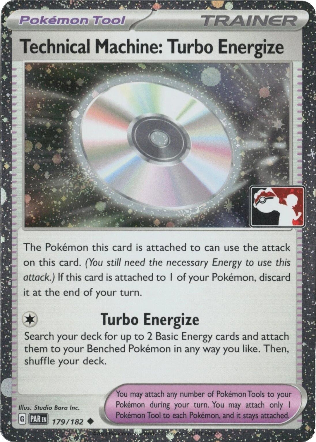 Image for Technical Machine: Turbo Energize - 179/182 (Cosmos Holo) (179/182) - Pokemon