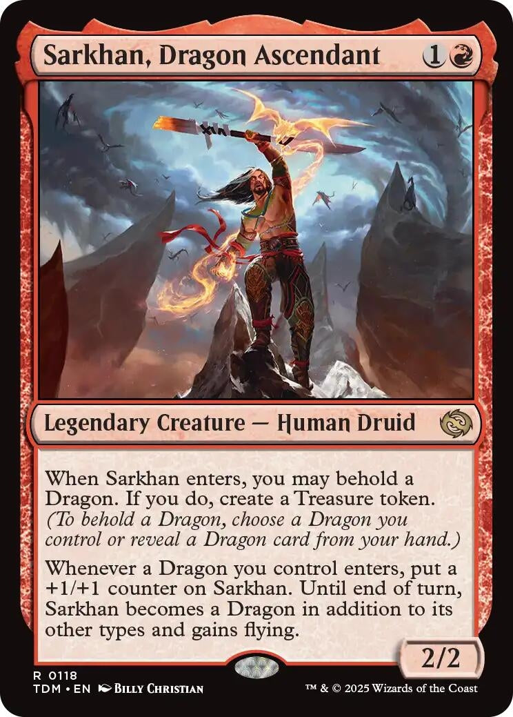 Image for Sarkhan, Dragon Ascendant (118) - Magic: The Gathering