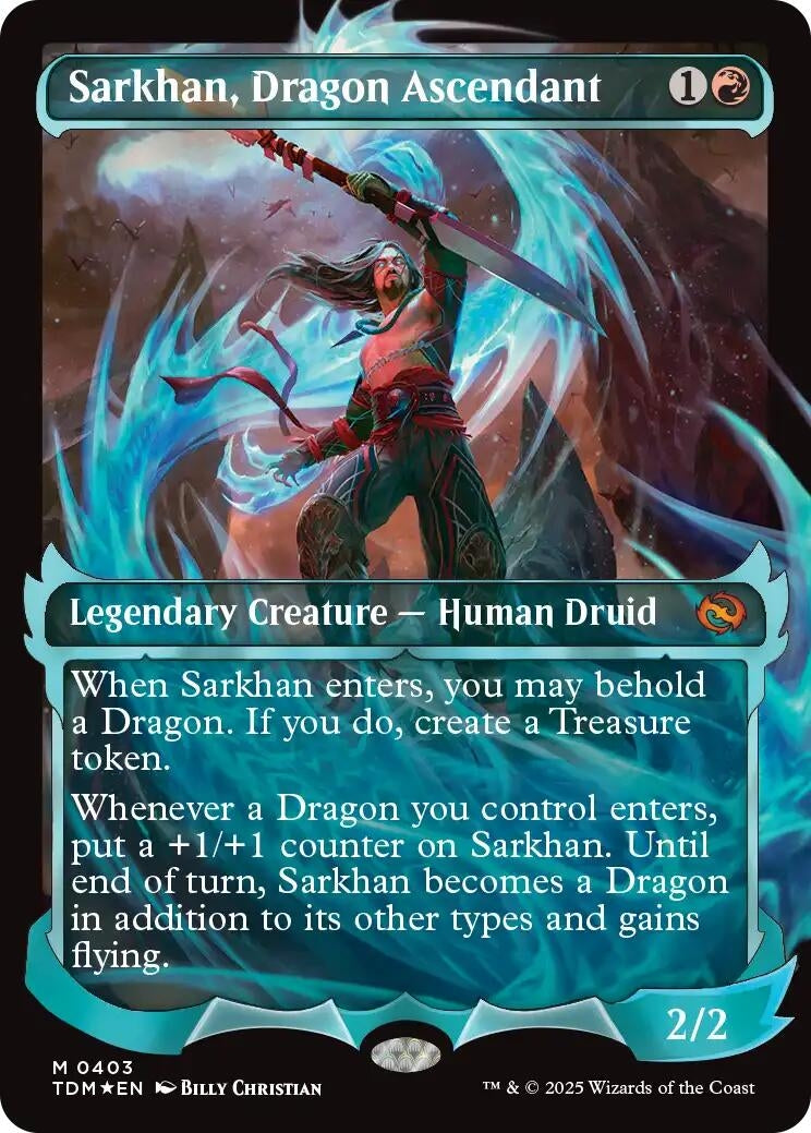 Image for Sarkhan, Dragon Ascendant (0403) (Showcase) (403) - Magic: The Gathering
