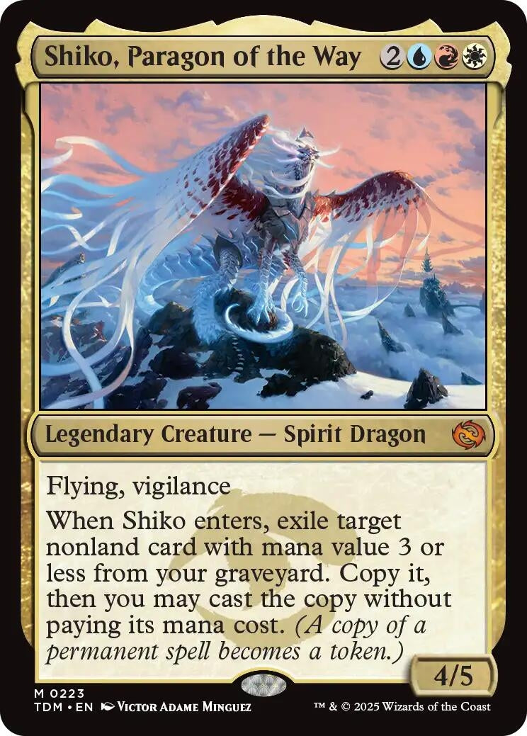 Image for Shiko, Paragon of the Way (223) - Magic: The Gathering