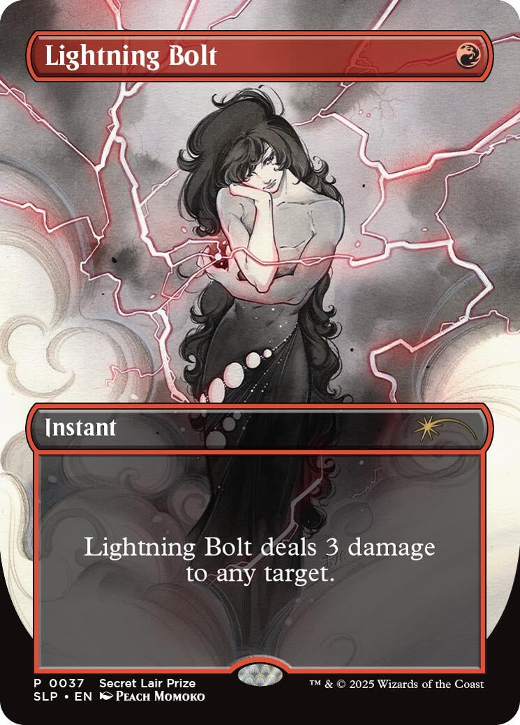 Image for Lightning Bolt (0037) (37) - Magic: The Gathering