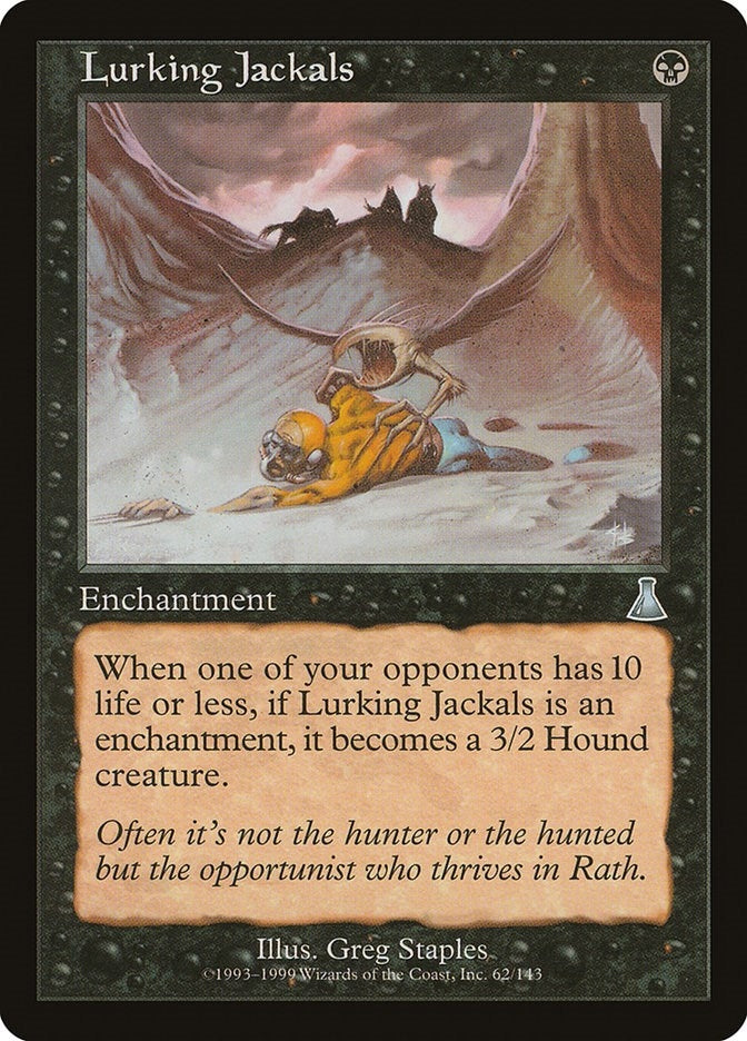Image for Lurking Jackals (62) - Magic: The Gathering