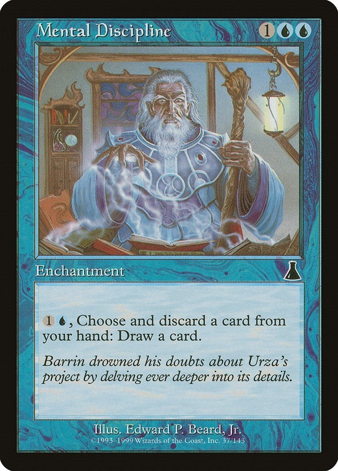 Image for Mental Discipline (37) - Magic: The Gathering