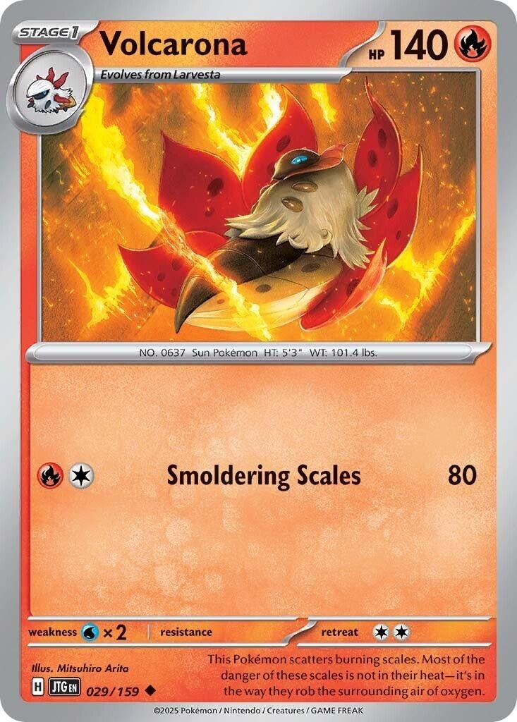 Image for Volcarona (029/159) (JTG) - Pokemon