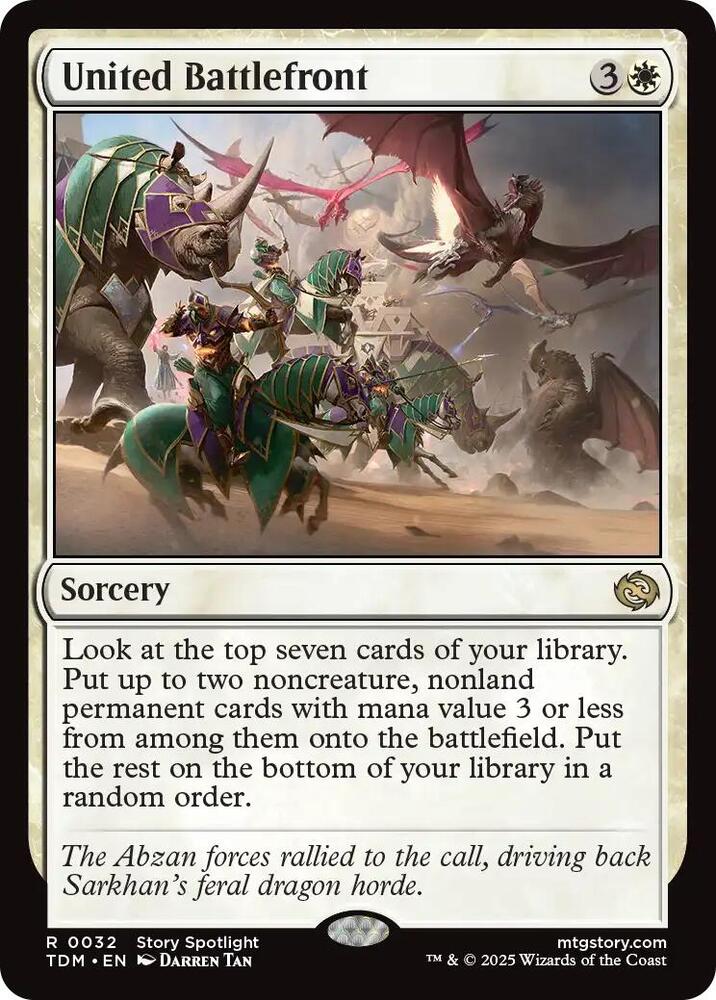 Image for United Battlefront (32) - Magic: The Gathering
