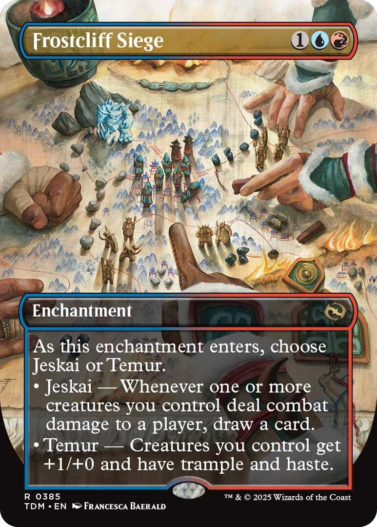 Image for Frostcliff Siege (Borderless) (385) - Magic: The Gathering