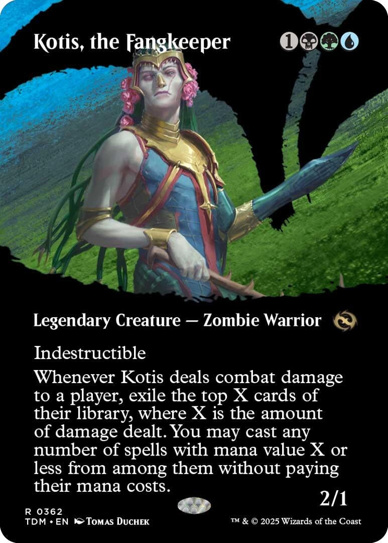 Image for Kotis, the Fangkeeper (Borderless) (362) - Magic: The Gathering