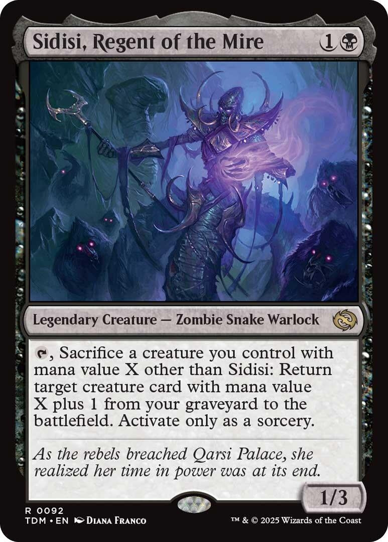 Image for Sidisi, Regent of the Mire (92) - Magic: The Gathering