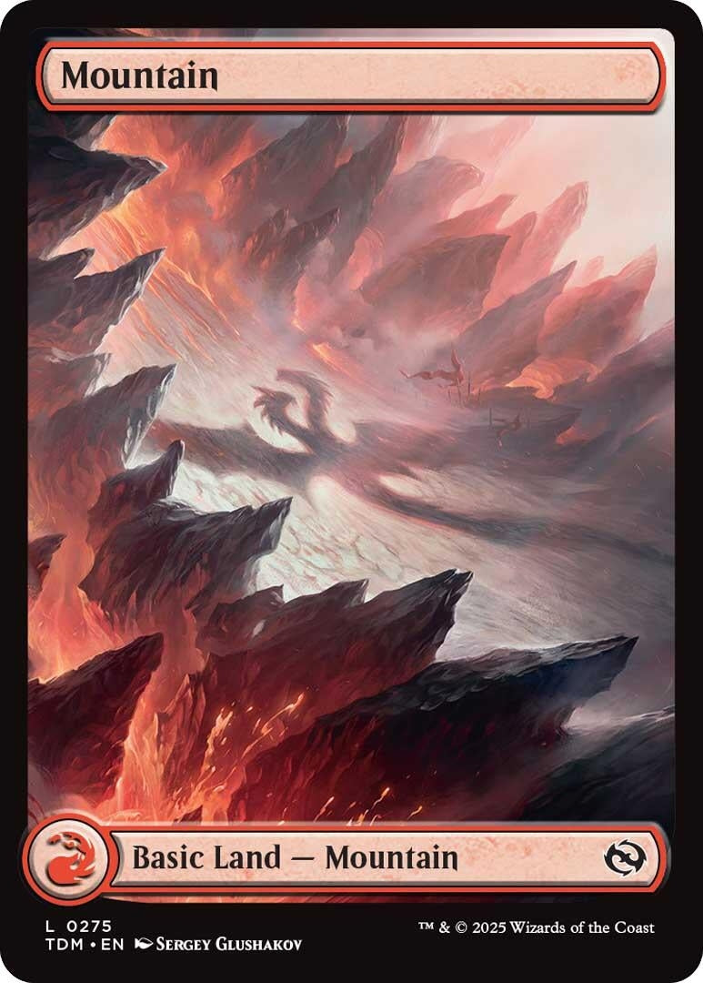 Image for Mountain (0275) (275) (TDM) - Magic: The Gathering