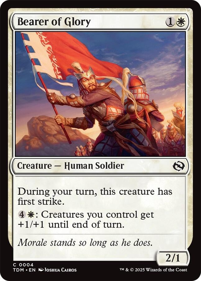 Image for Bearer of Glory (4) - Magic: The Gathering
