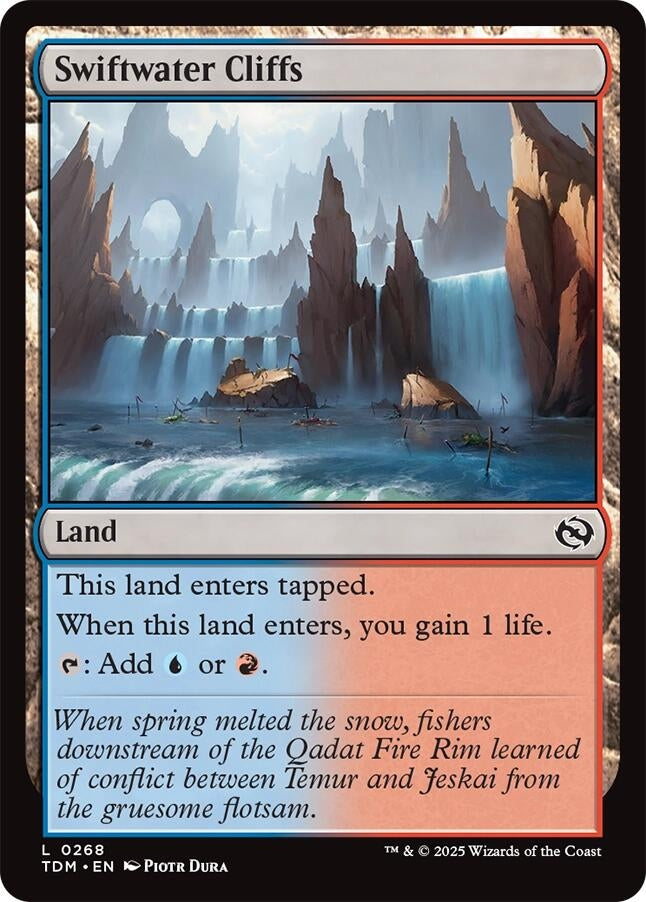 Image for Swiftwater Cliffs (268) - Magic: The Gathering