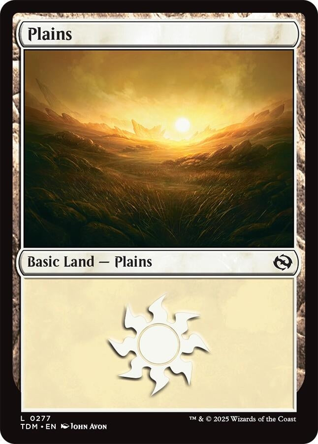 Image for Plains (0277) (277) - Magic: The Gathering