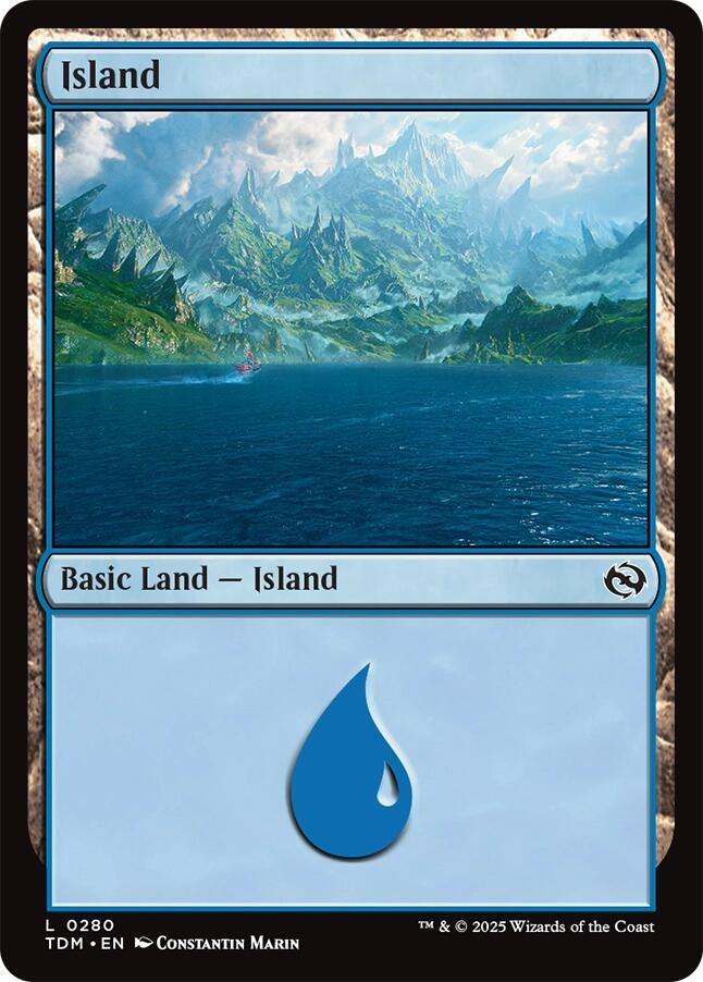 Image for Island (0280) (280) - Magic: The Gathering