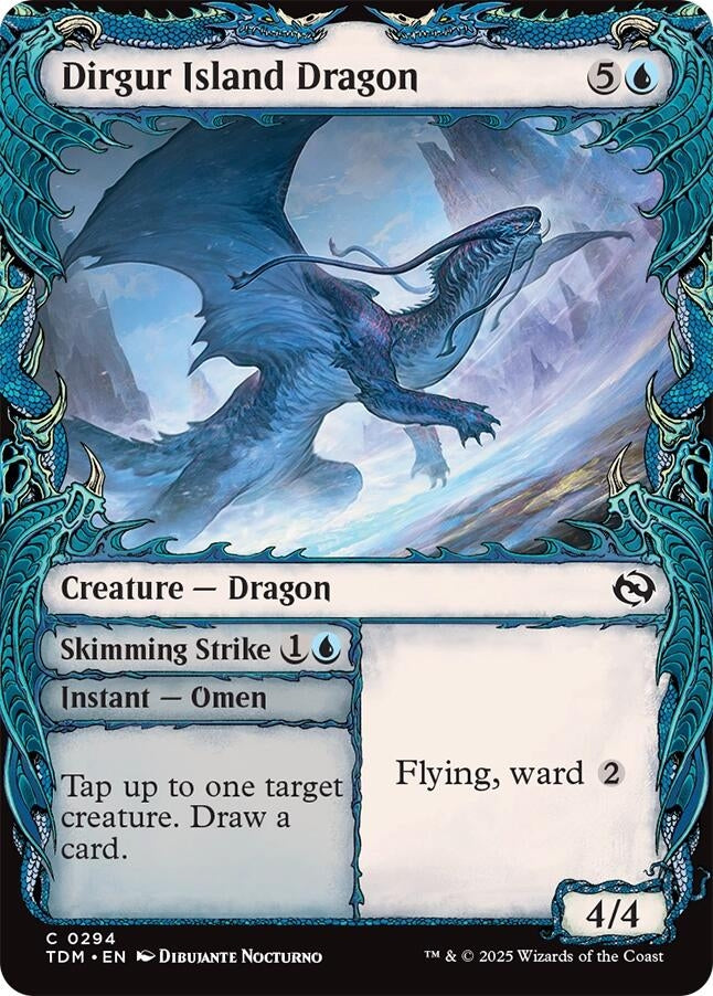 Image for Dirgur Island Dragon (Showcase) (294) - Magic: The Gathering