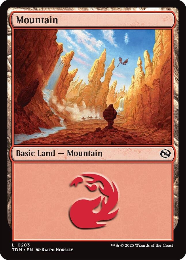 Image for Mountain (0283) (283) - Magic: The Gathering