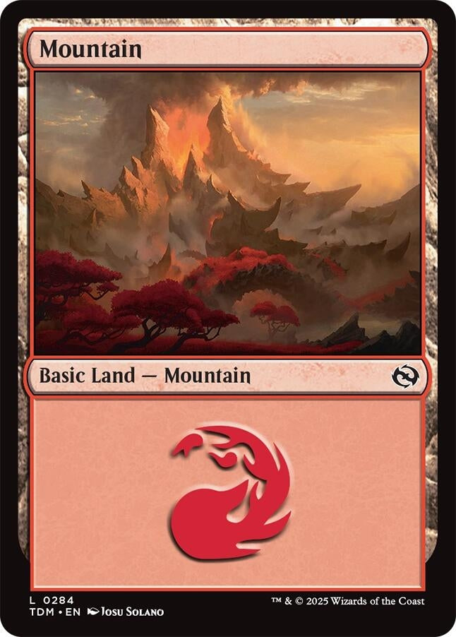 Image for Mountain (0284) (284) - Magic: The Gathering
