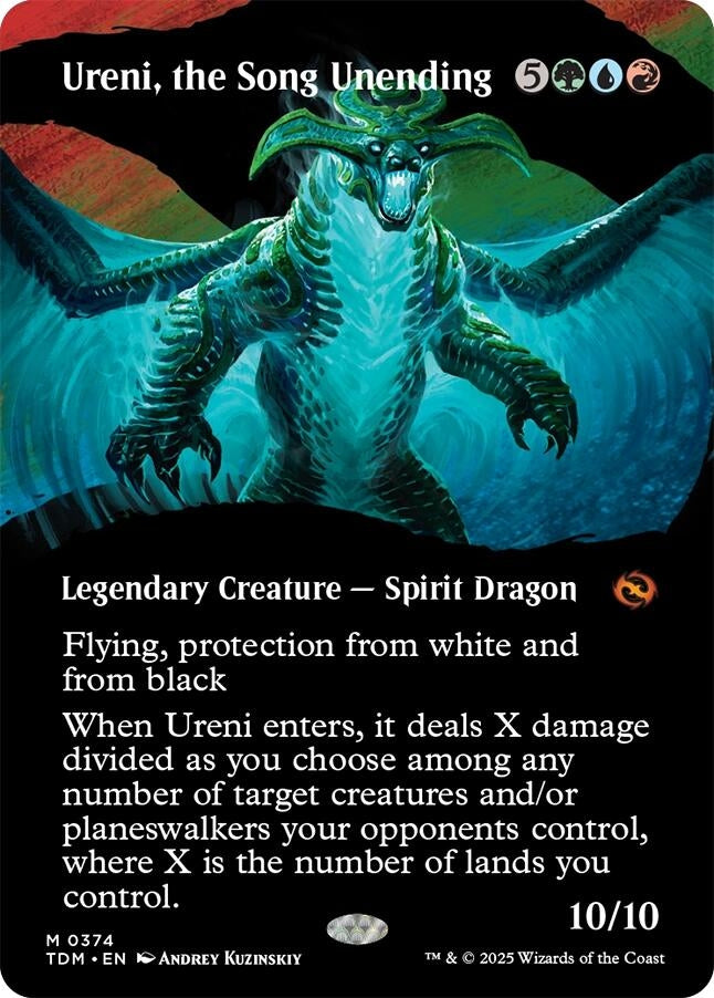 Image for Ureni, the Song Unending (Borderless) (374) - Magic: The Gathering
