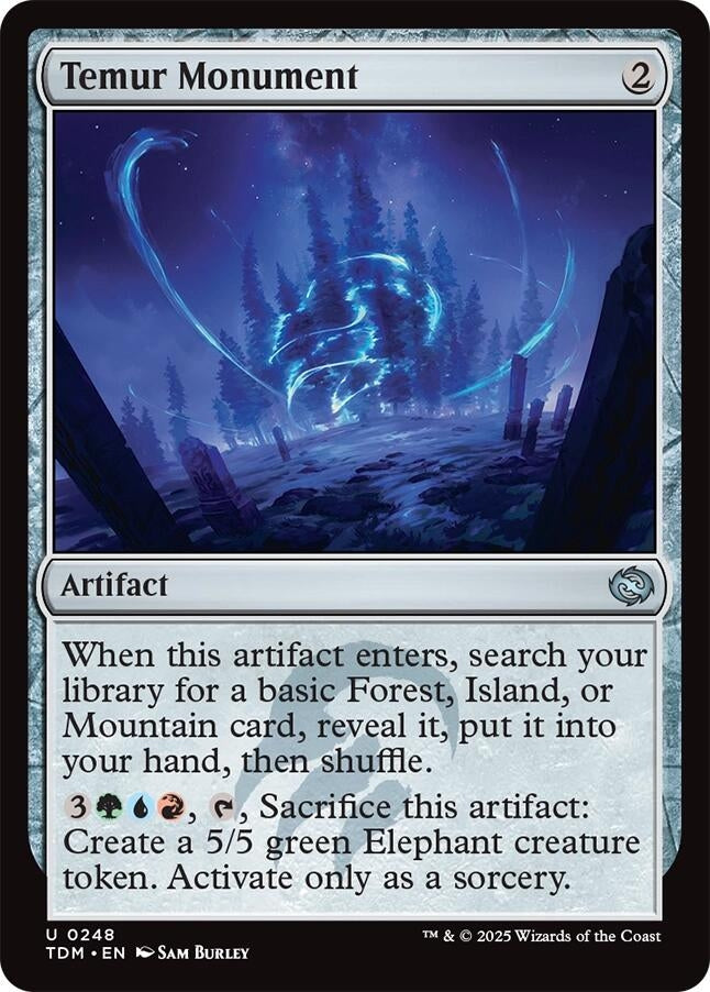 Image for Temur Monument (248) - Magic: The Gathering