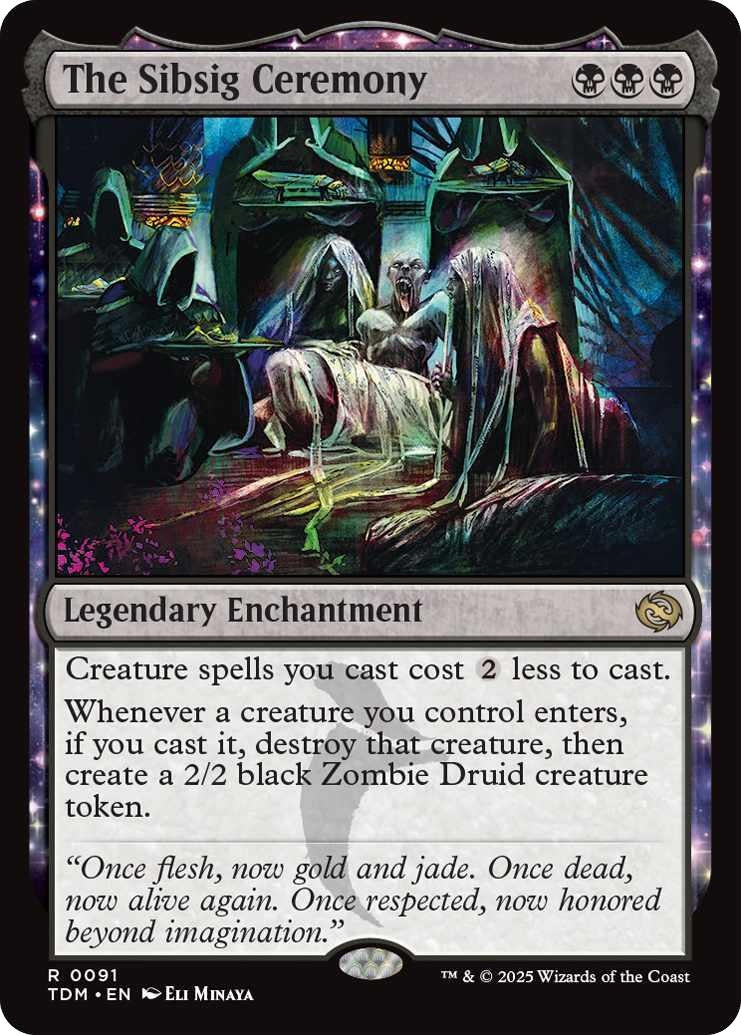 Image for The Sibsig Ceremony (91) - Magic: The Gathering